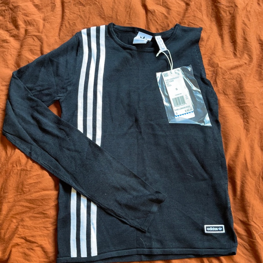 One sleeve adidas top